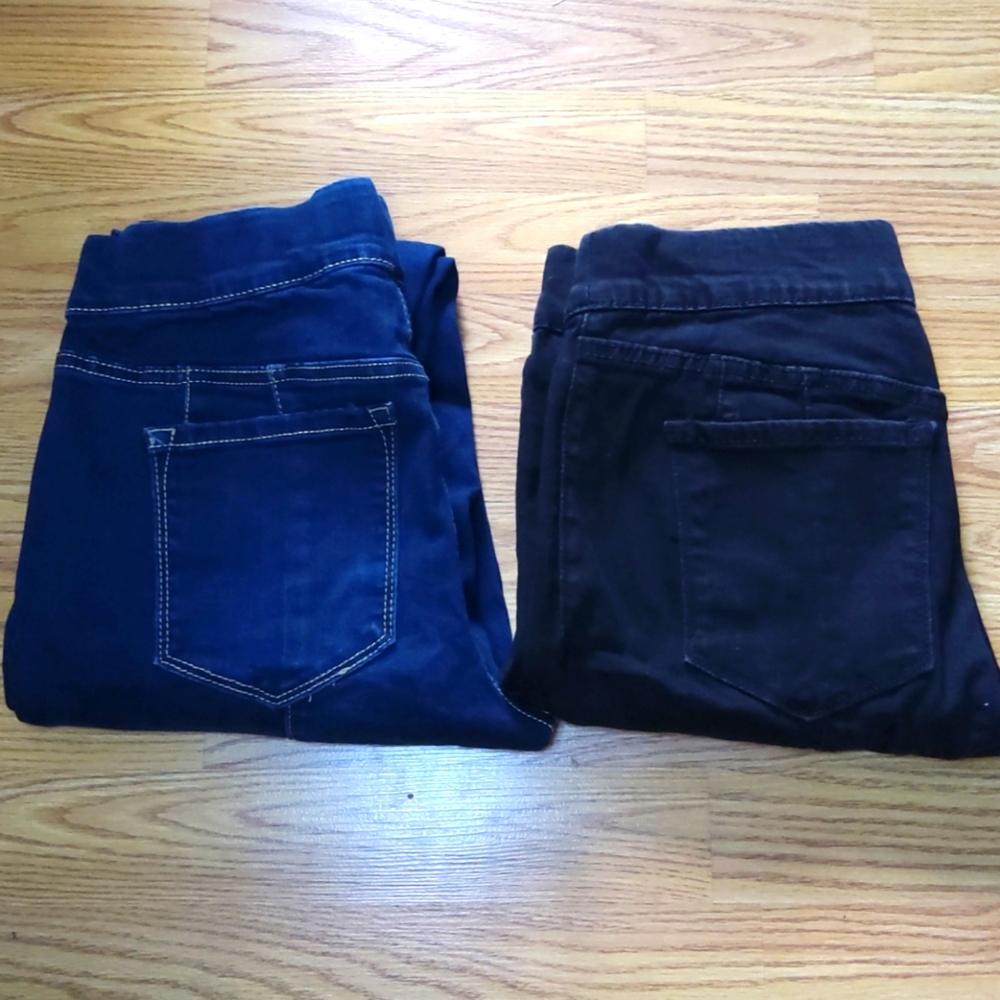 Nine west skinny uplifter pull on jeans